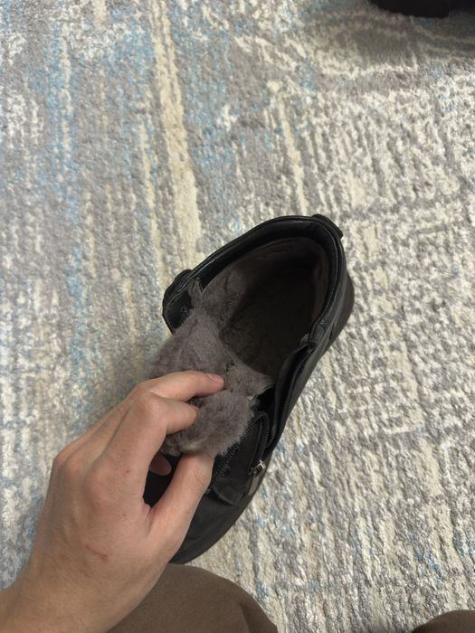 ботинки зимние.