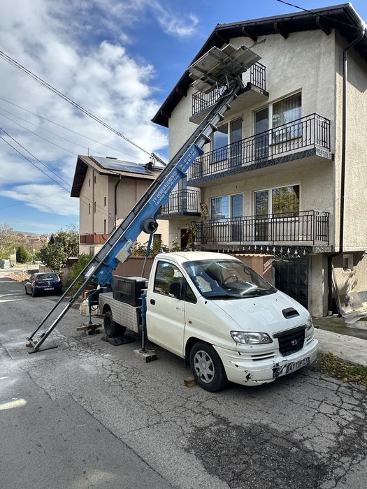 Мобилен  строителен асансьор под наем-30м, 300кг. Перник, София