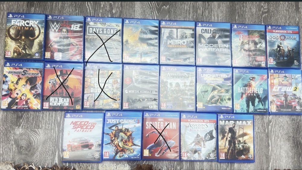 Vand sau schimb jocuri ps4