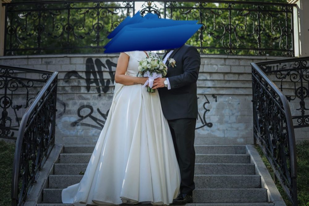 Rochie mireasă tafta  Andre Salon masura S/M