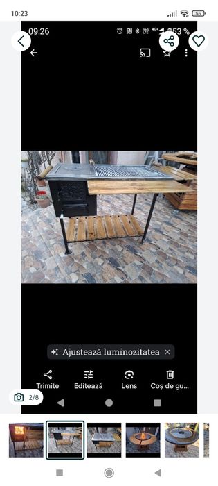 Masina de gatit cu plita