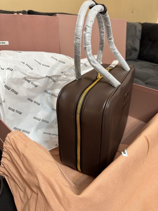 MiuMiu Tote bag - piele naturala/34cm/full box premium/disponibil