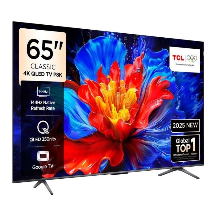 Телевизор TCL 65’ Qled Google TV новый запечатан, Доставка в бонус!