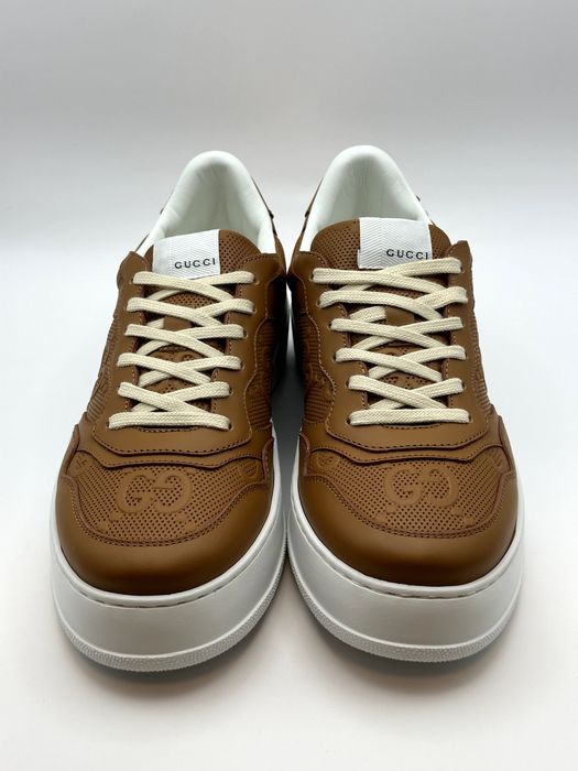 Gucci Classic Brown White Sole Sneakers