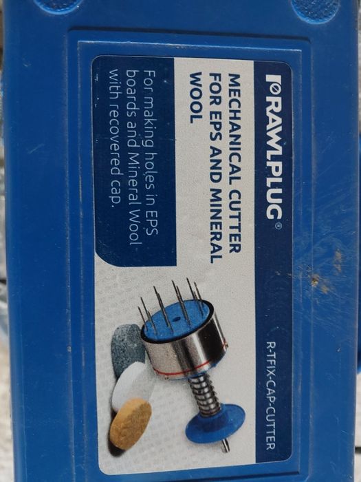 Carota Rawlplug R-TFIX-CAP-CUTTER cu recuperare dop vata si polistiren