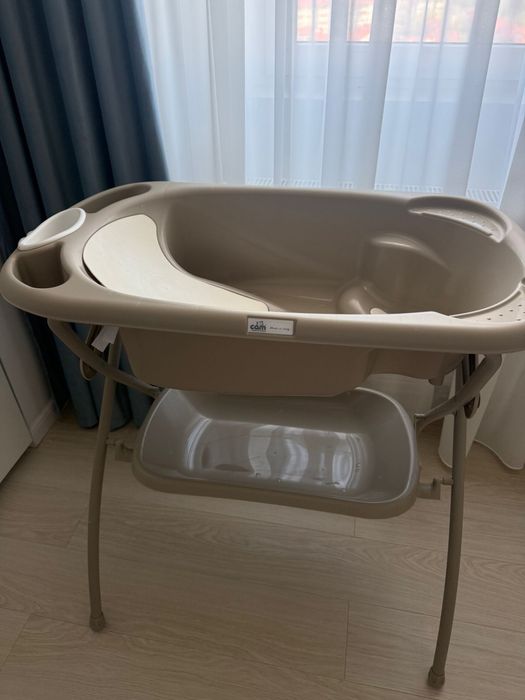 Patut bebe, sterilizator Philips, țarc lionelo, marsupiu isara, balansoar electric, cada cu suport bebe