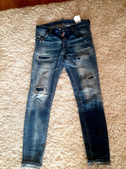 Blugi Dsquared2 slim fit Cool guy 46 de pe Gomez