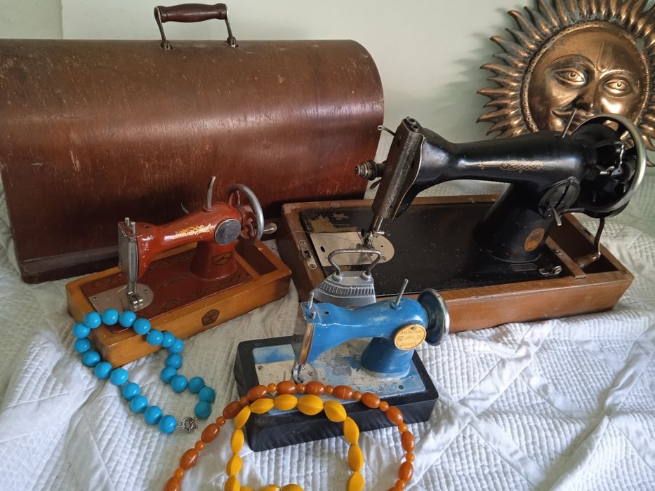 Детские СССР Чугунные Швейные Машинки и Подольск Большая и Телефон1968