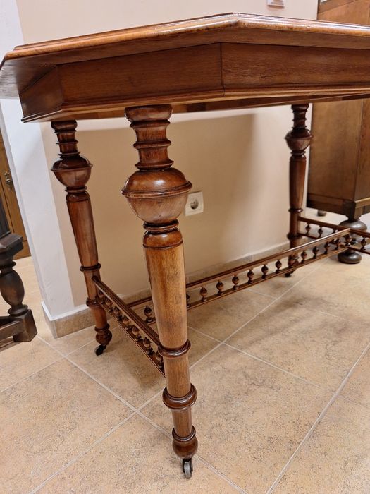 Античен Викториански  к - т за трапезария маса  с 4 стола