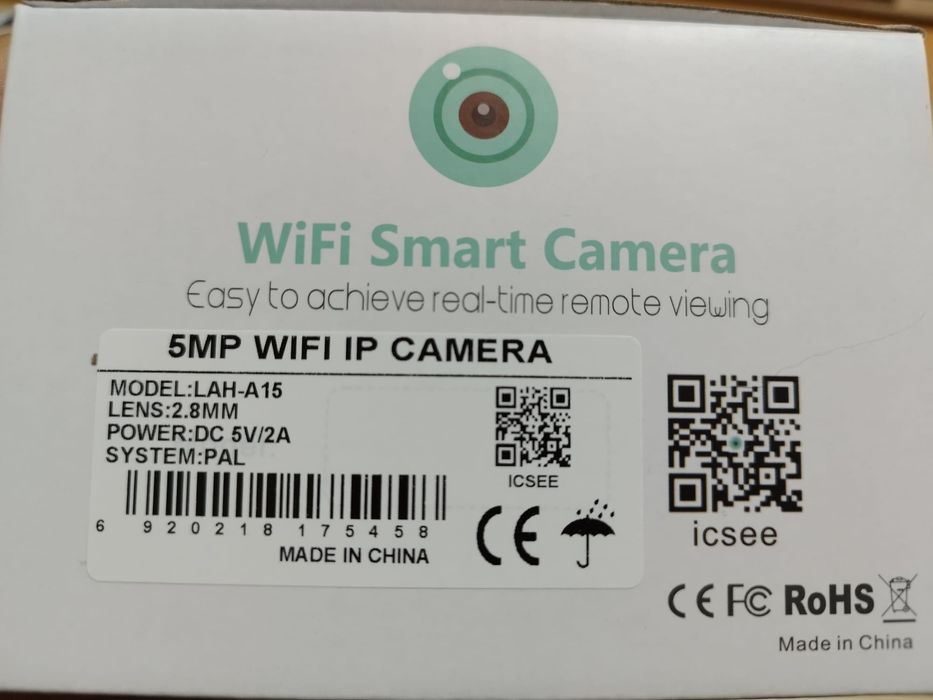 Camera Supraveghere Exterior Wireless ,Wifi ,iCsee
