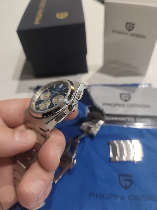 Часовник Pagani Design Сапфир с Хронограф