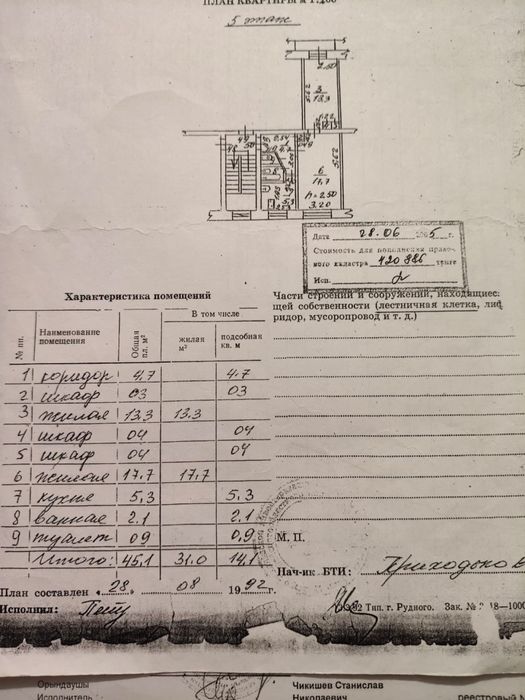 Продам квартиру район бак-бак