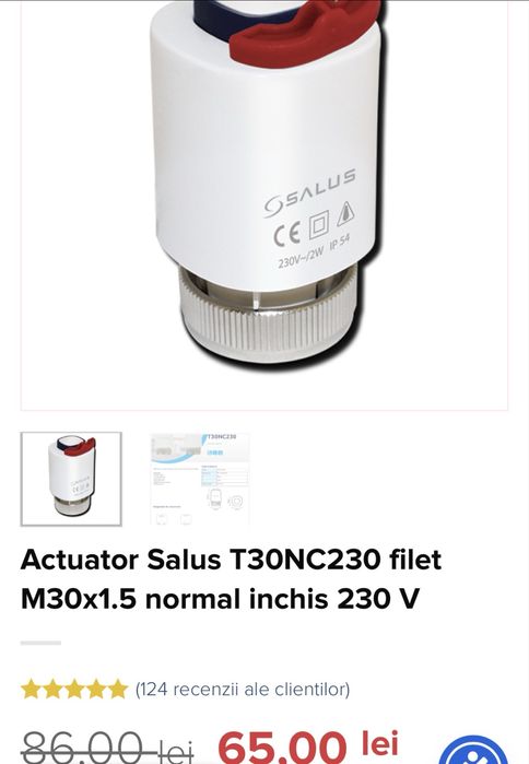 Automatizare SALUS incalzire in pardoseala