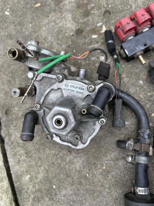 Instalatie GPL  incompleta