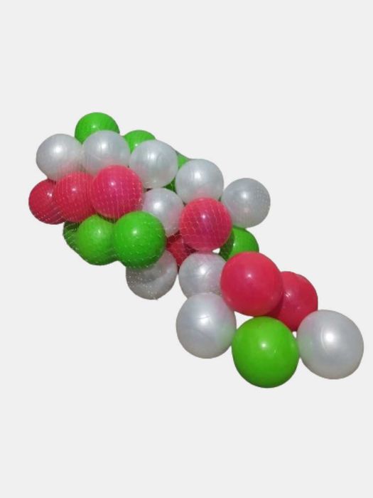 Bolalar o'yinchog'i, 35 dona plastik sharchalar