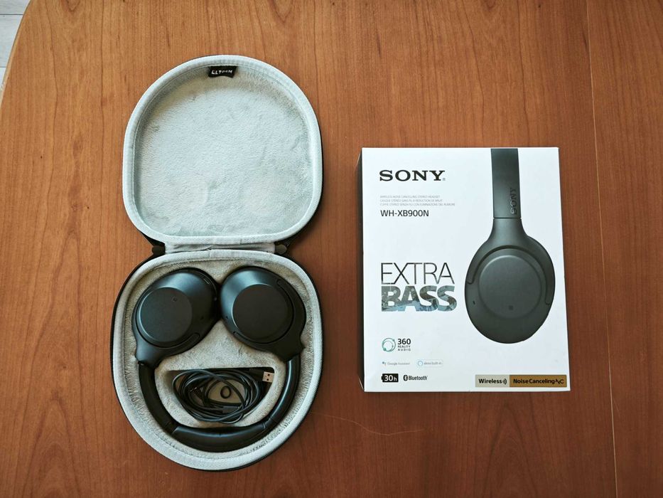 Bass слушалки Sony WH-XB900N
