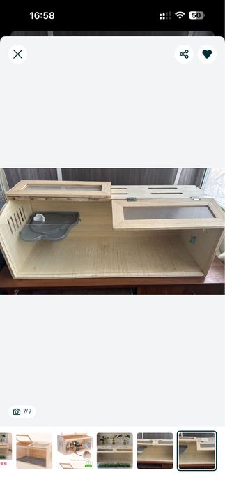 Продам террариум для хомячков