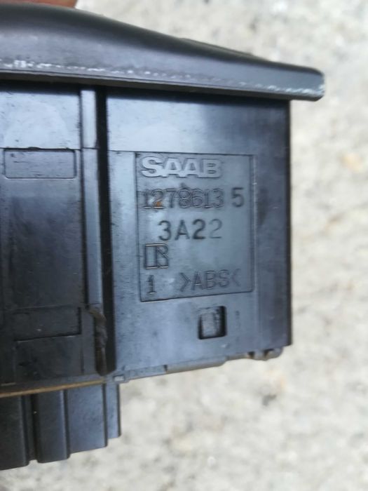 Saab 9-3 Сааб 93 ключ светлини копче бутон фарове огледала