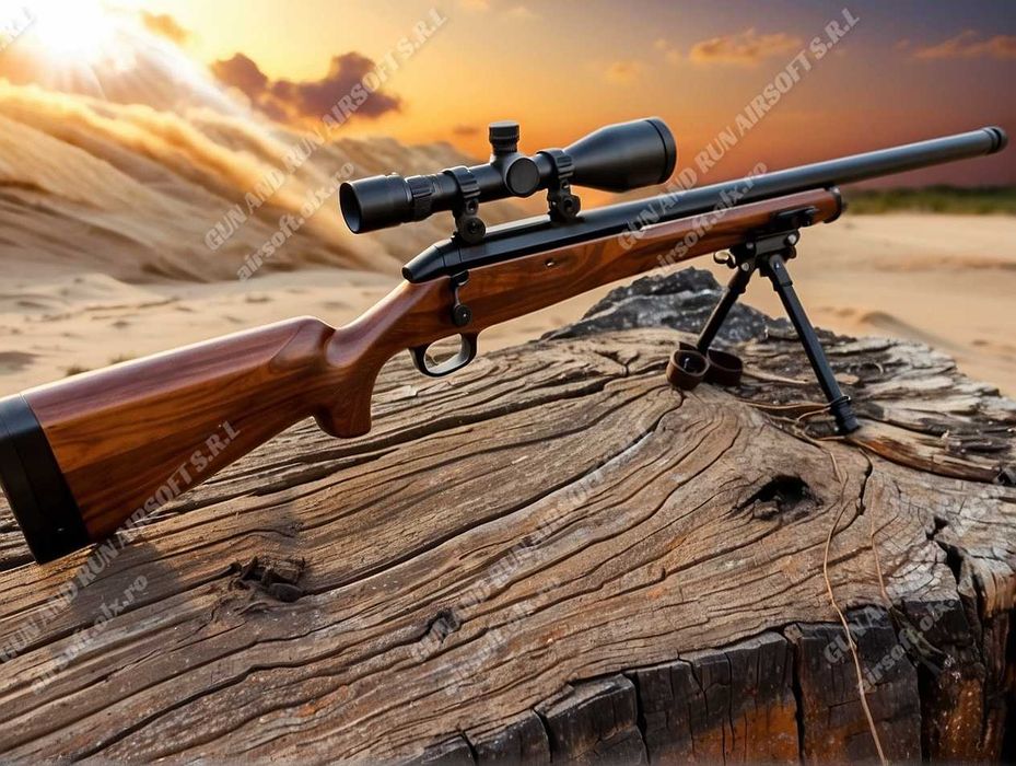 Pusca Masada Viper ~MODIFICATA 5J~ cu Luneta Arc ~METAL~ Airsoft V.2