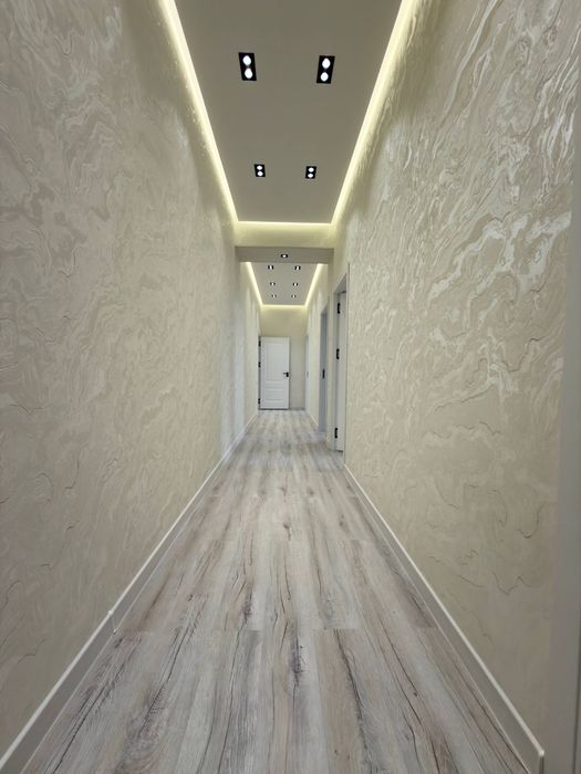 Новостройка после ремонта! Тайер хеч ким яшамаган квартира сотилади!!!