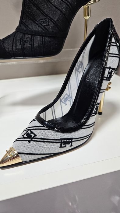 Елегантни обувки  ELISABETTA FRANCHI естествена кожа