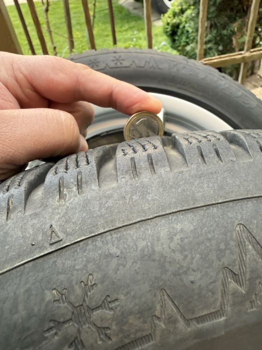 R16 алуминиеви джанти 5x112 + зимни гуми 225/55 R16