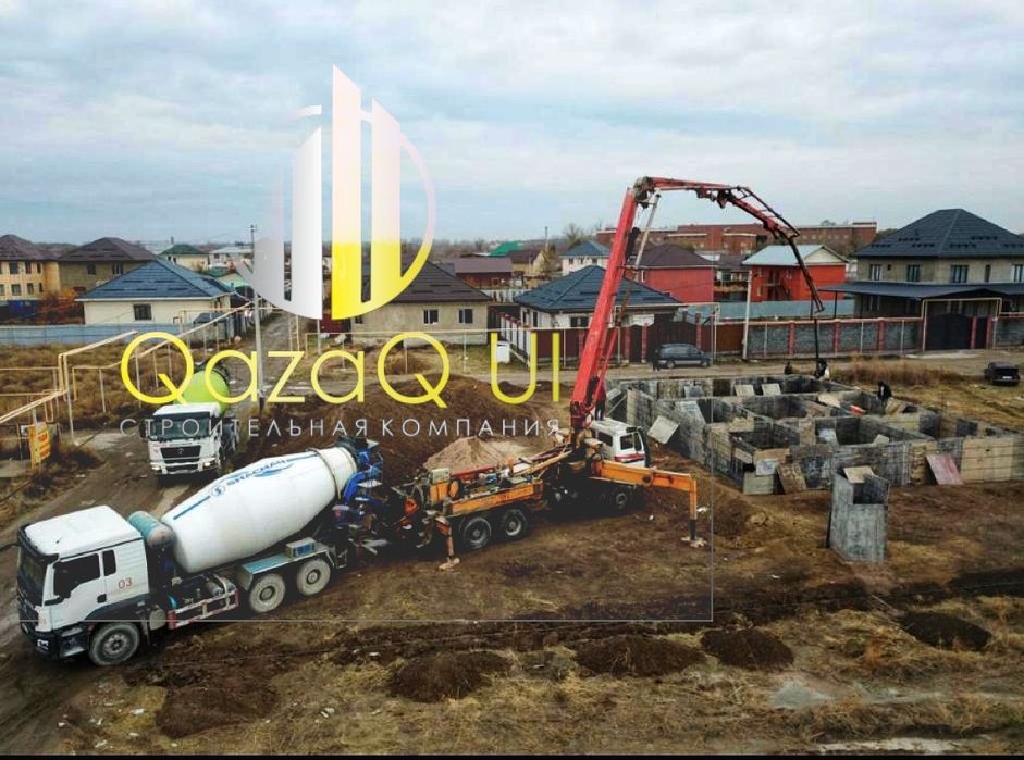 Заливка Бетон Фундамент Заливаем Миксер Скидка