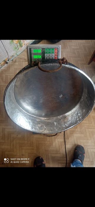 Продавам Бакърена тава изработка на нови съдове прочети описанието