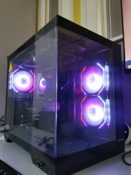 Unitate PC Gaming i5-14400f, RTX 5060, B760M, SSD1 TB