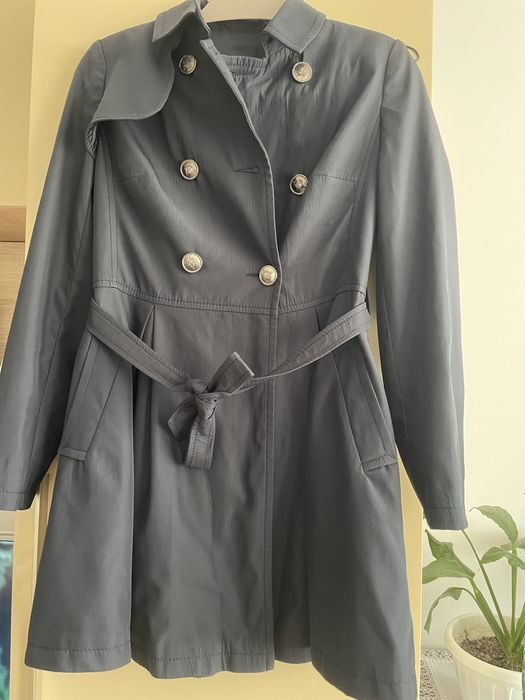 Vand trench culoare albastru inchis