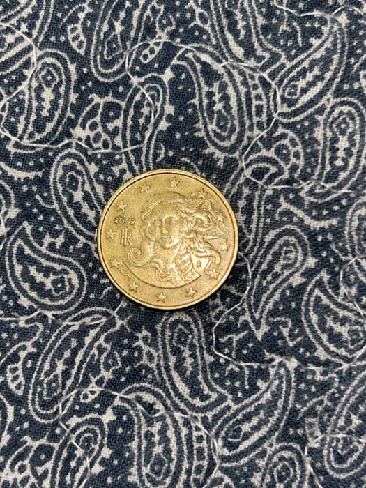 monedă de 10 eurocenți, (birth of venus) Italia, moneda de colectie.