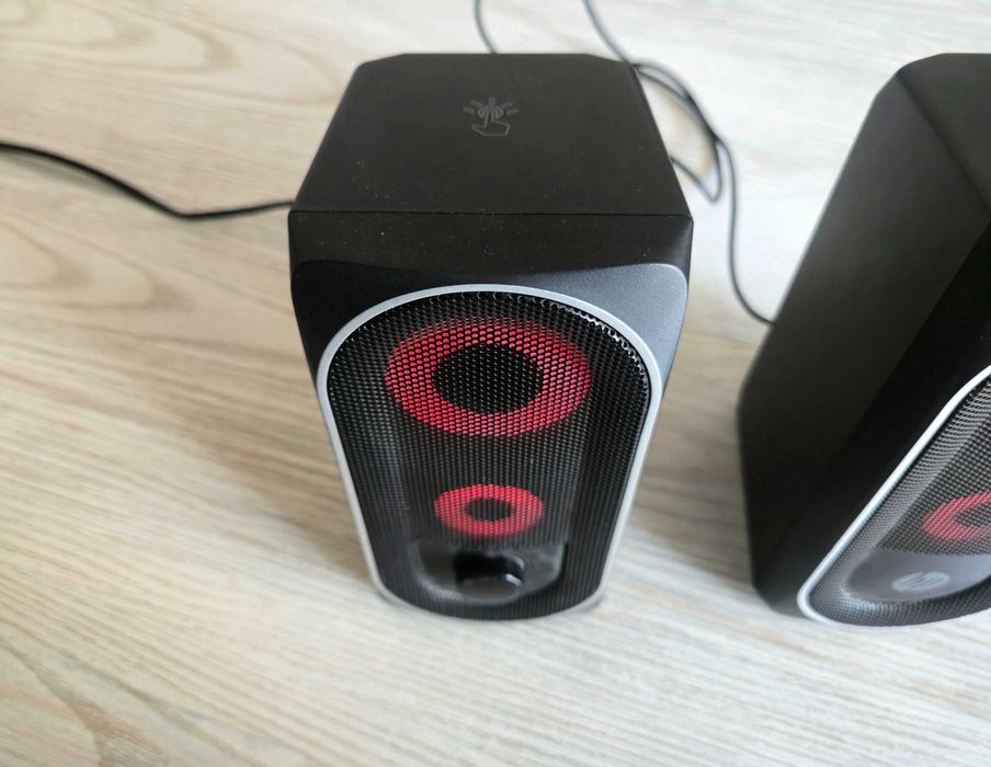 Музыкальные колонки для ПК hp DHE-6001 Multimedia Speaker LED RGB, Б/У