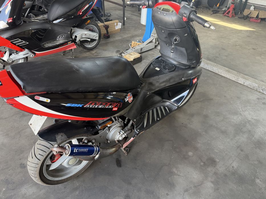 Aprilia area 51 sbk edition, 49cc, acte originale, aprilia sr, motor minarelli orizontal