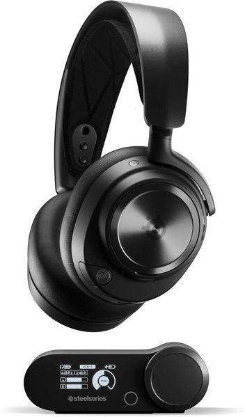 Нови Безжични Геймърски Слушалки SteelSeries Arctis Nova Pro Wireless, 61520, с Микрофон, 2 години Гаранция