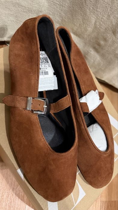 Кожаная обувь Zara 39 размера