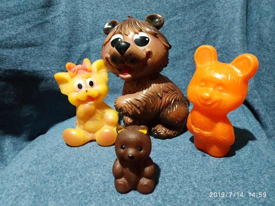 Мишка Косолапый и его друзья игрушки пр СССР.