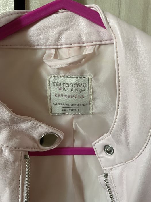 Детско кожено яке Terranova