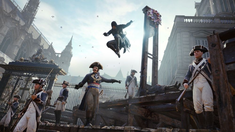 Assassin's Creed Unity / PS4 / Игра / Нова / Playstation4 / TV