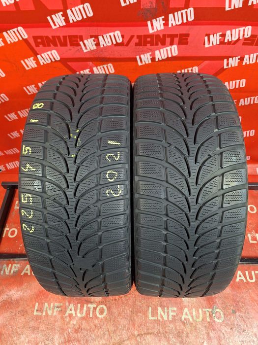 Anvelope de IARNA - 225/45/18 - BRIDGESTONE - 6.45 MM - DOT 2021 !