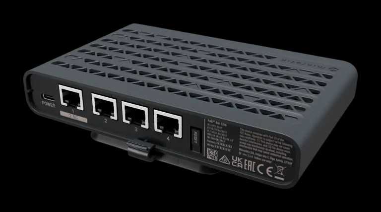 Роутер Mikrotik hAP be lite A42G-HbeP новый WiFi7