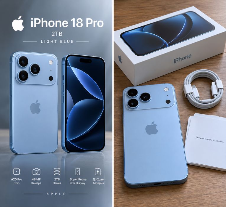 iPhone 18 Pro 2TB