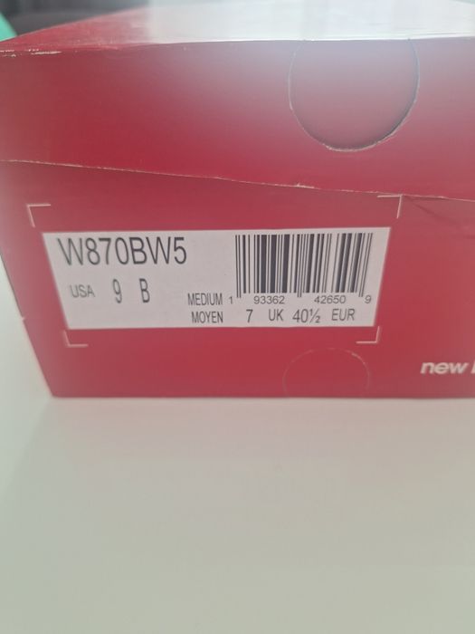 New balance W870BW5