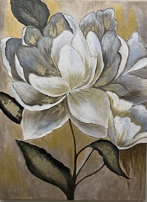 Картина “ Объемные цветы”