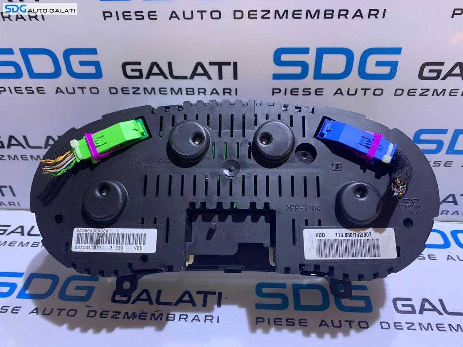 Ceas Ceasuri Cluster Instrumente Bord Seat Toledo 2 1.6 16V 1999 - 2005 Cod 1M0920902A