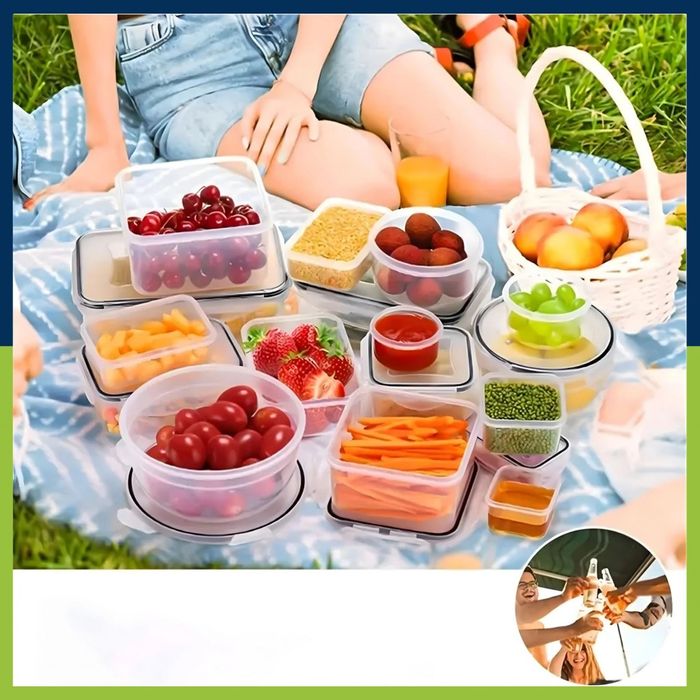 Комплект от 12 кутии за храна за обяд