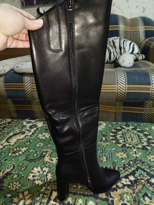 Сапоги натуральная кожа