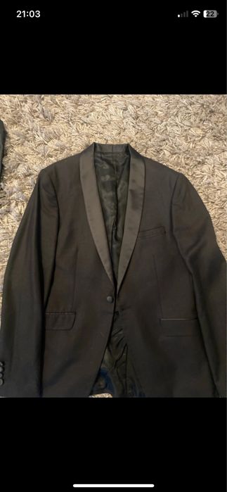 Costum negru de barbati