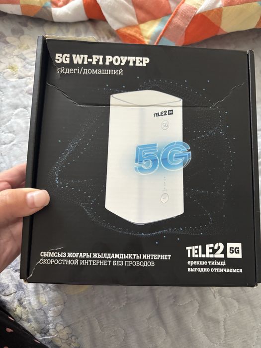 Роутер от Теле2 совсем новая.
