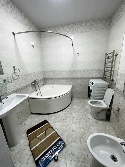 Аренда 3х ком. Евро КВ. 120м² Сергели-7 ЖК. ГРИН ХАУС (Метро-3 ))
