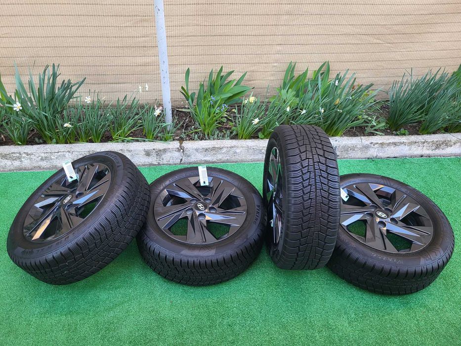 jante originale HYUNDAI 5x114,3 R16 + senzori 205/55/16 NOI 9 mm